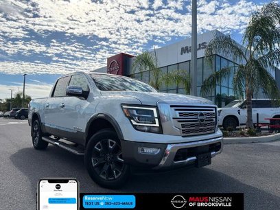 Certified 2024 Nissan Titan Platinum Reserve w/ Moonroof Package