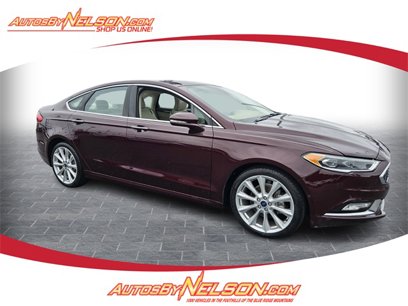 Used 2017 Ford Fusion Platinum