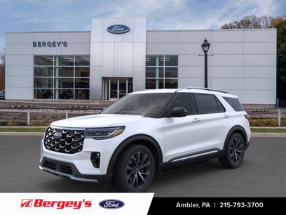 New 2025 Ford Explorer Platinum w/ Ultimate Package