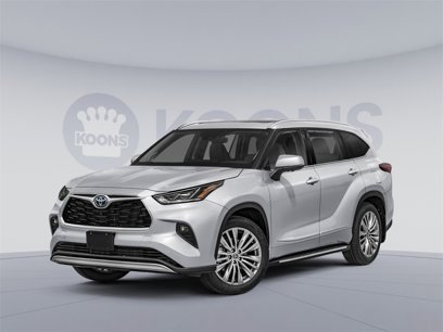 New 2025 Toyota Highlander Platinum