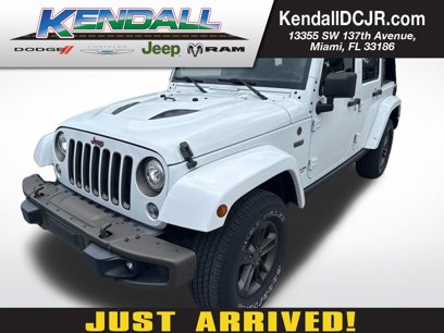 Used 2017 Jeep Wrangler Unlimited Sahara