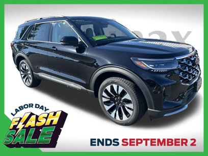 New 2025 Ford Explorer Platinum
