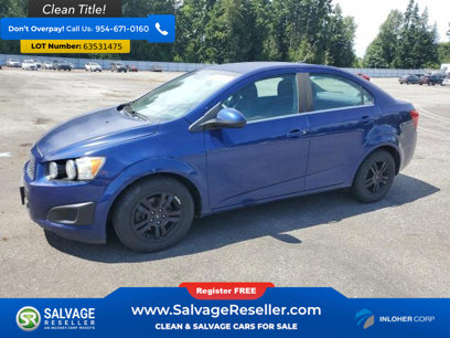 Used 2012 Chevrolet Sonic LT
