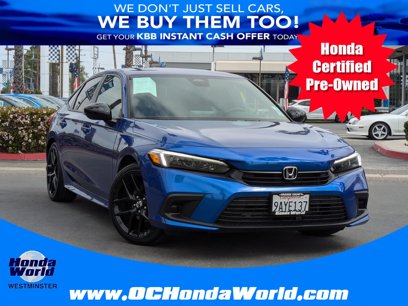 Certified 2022 Honda Civic Sport