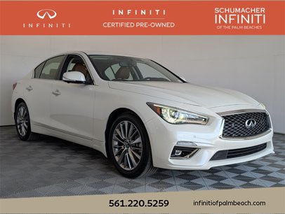 Certified 2024 INFINITI Q50 Luxe w/ Cargo Package