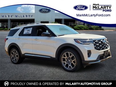 New 2025 Ford Explorer Platinum