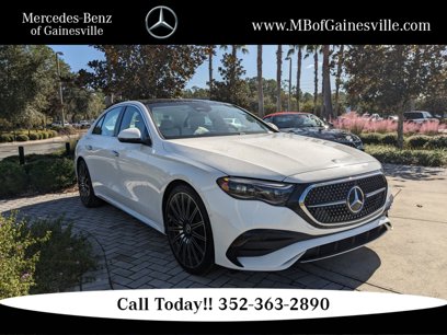 New 2025 Mercedes-Benz E 350 4MATIC Sedan