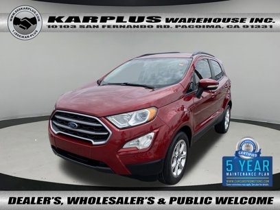 Used 2020 Ford EcoSport SE w/ SE Convenience Package