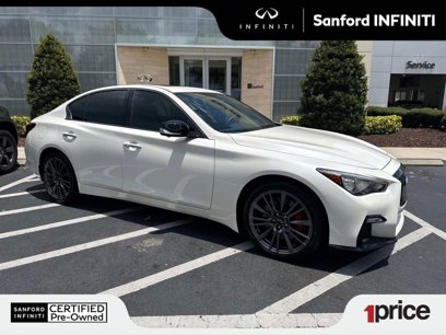 Certified 2024 INFINITI Q50 Red Sport 400