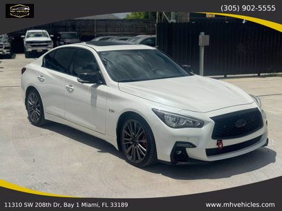 Used 2021 INFINITI Q50 Red Sport 400 w/ Proactive Package