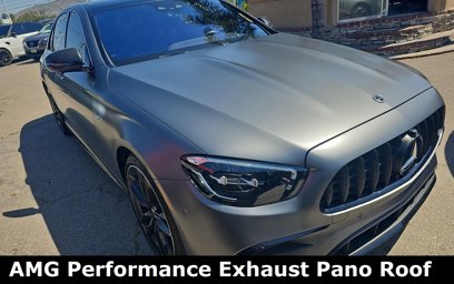 Used 2022 Mercedes-Benz E 53 AMG 4MATIC Sedan w/ Acoustic & Comfort Package