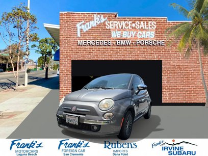 Used 2012 FIAT 500 Lounge w/ Luxury Leather Pkg