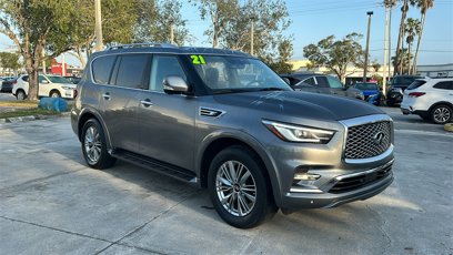 Used 2021 INFINITI QX80 Luxe