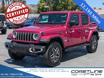 Certified 2024 Jeep Wrangler Unlimited Sahara w/ Technology Group