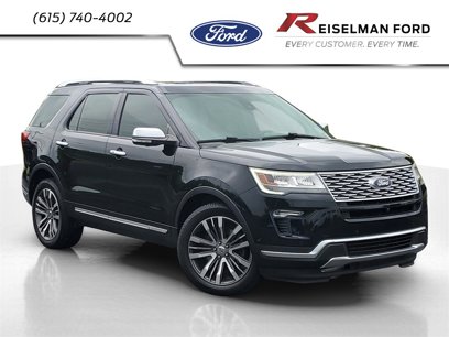 Certified 2018 Ford Explorer Platinum