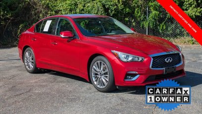 Certified 2022 INFINITI Q50 Luxe