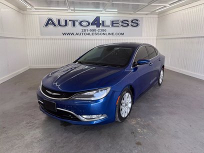 Used 2016 Chrysler 200 C w/ Premium Lighting Group