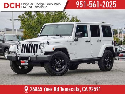 Certified 2015 Jeep Wrangler Unlimited Sahara