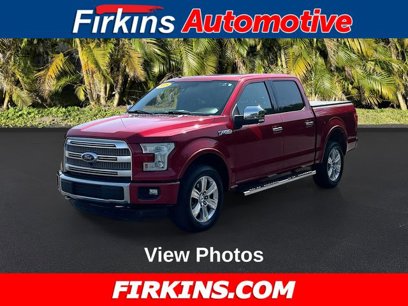 Used 2015 Ford F150 Platinum w/ Equipment Group 701A Luxury