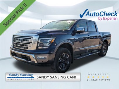 Used 2023 Nissan Titan Platinum Reserve w/ Moonroof Package