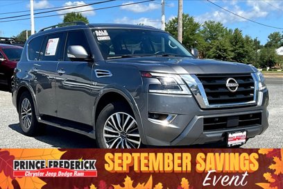 Used 2021 Nissan Armada SL w/ Captain's Chairs Package