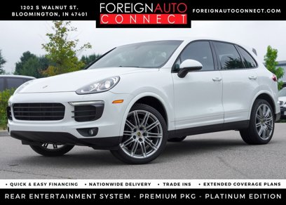 Used 2018 Porsche Cayenne Platinum Edition w/ Premium Package