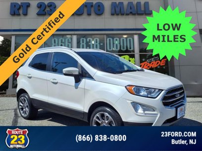 Certified 2022 Ford EcoSport Titanium w/ Interior Protection Package