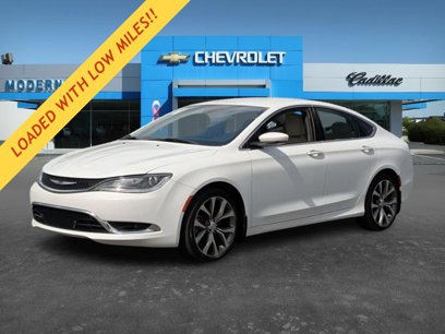 Used 2015 Chrysler 200 C w/ Navigation & Sound Group I