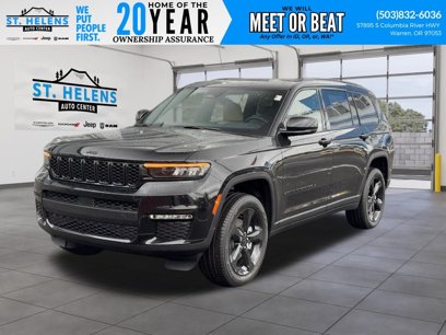 New 2025 Jeep Grand Cherokee L Limited w/ Black Appearance Package