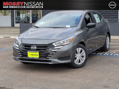 New 2025 Nissan Versa S w/ Trunk Package
