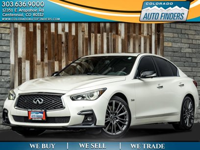 Used 2019 INFINITI Q50 Red Sport 400