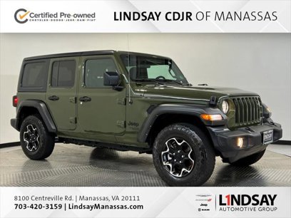 Certified 2021 Jeep Wrangler Unlimited Sport