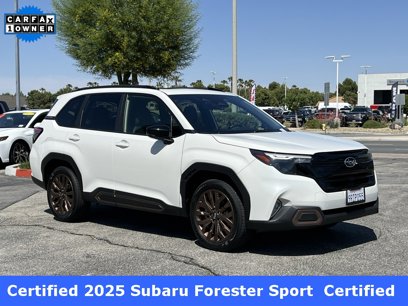 Certified 2025 Subaru Forester Sport