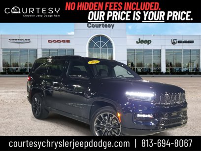 Certified 2025 Jeep Grand Wagoneer Series II Obsidian w/ Quick Order Packagew 28T