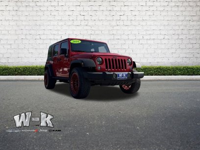 Certified 2016 Jeep Wrangler Unlimited Sport