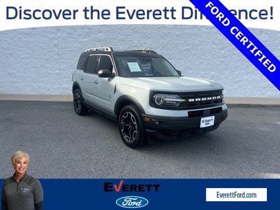 Certified 2024 Ford Bronco Sport Outer Banks w/ Tech Package
