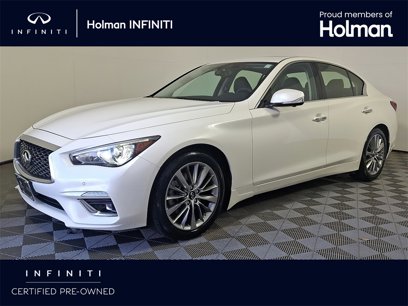 Certified 2022 INFINITI Q50 Luxe w/ Cargo Package