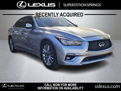 Used 2018 INFINITI Q50 Luxe w/ Essential Package (3.0T Luxe)