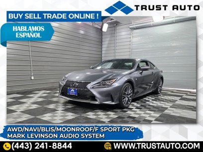 Used 2018 Lexus RC 350 AWD