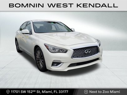 Used 2022 INFINITI Q50 Luxe w/ Cargo Package