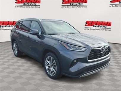 New 2025 Toyota Highlander Platinum