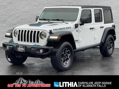 Used 2022 Jeep Wrangler Unlimited Rubicon 4xe w/ Steel Bumper Group