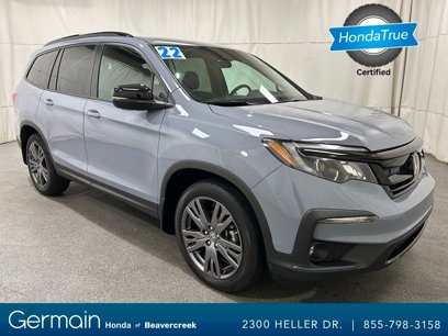 Certified 2022 Honda Pilot Sport