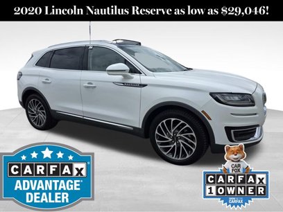 Certified 2020 Lincoln Nautilus Reserve