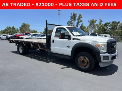 Used 2014 Ford F550 2WD Regular Cab Super Duty