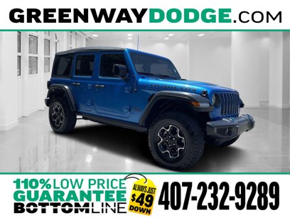 Used 2022 Jeep Wrangler Unlimited Rubicon 4xe w/ Cold Weather Group