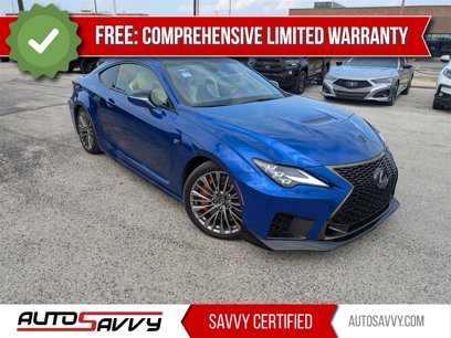 Used 2020 Lexus RC F w/ Performance Package
