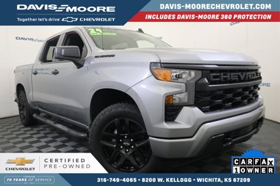 Certified 2024 Chevrolet Silverado 1500 Custom w/ Dark Appearance Package