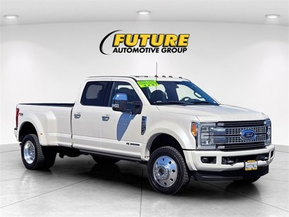 Certified 2018 Ford F450 Platinum w/ Platinum Ultimate Package