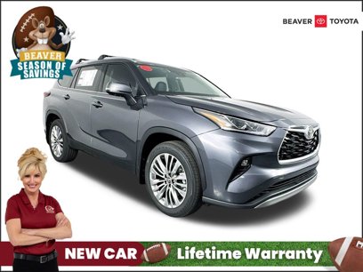 New 2025 Toyota Highlander Platinum